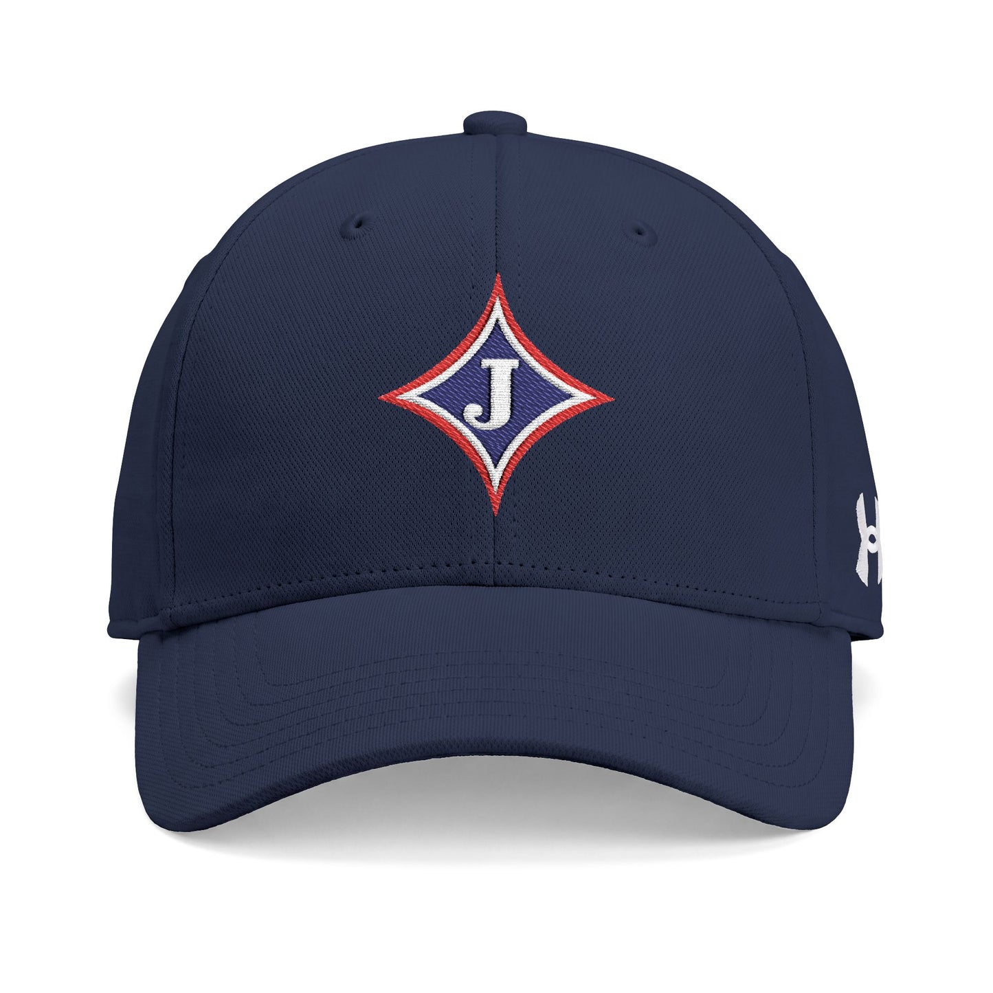 Jefferson J Diamond Under Armour Embroidered Performance Baseball Cap