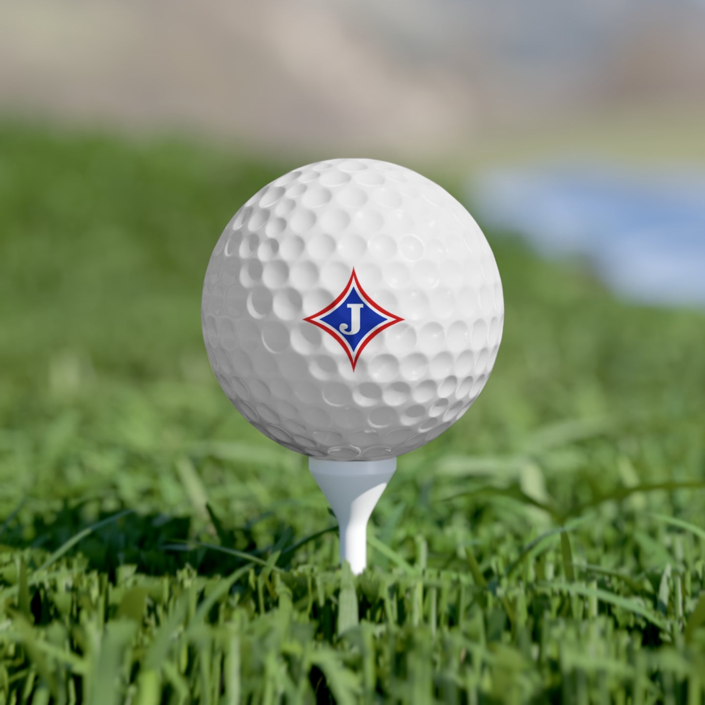 Jefferson Diamond J Golf Balls, 6pcs