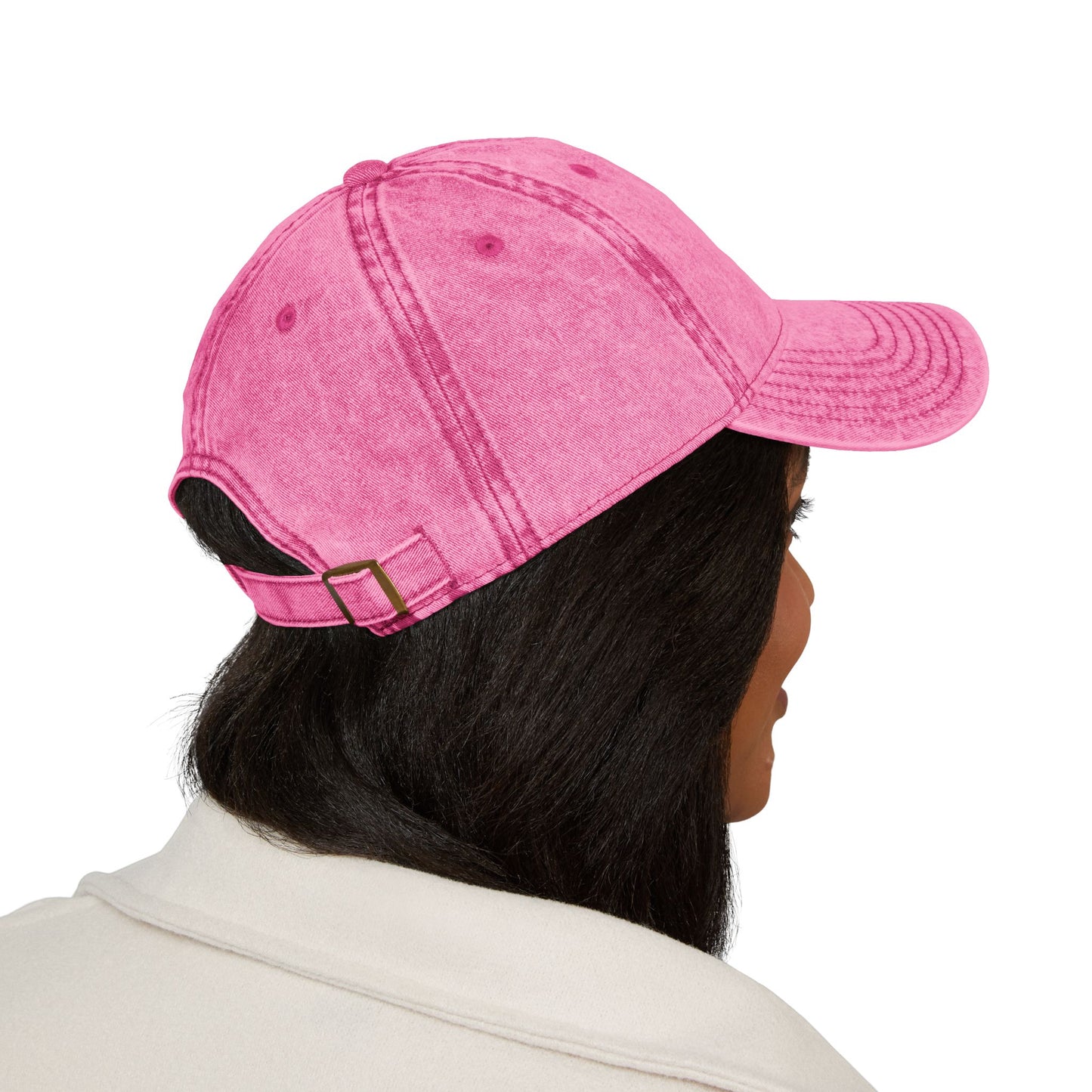 Jefferson J Diamond Vintage Embroidered Baseball Cap