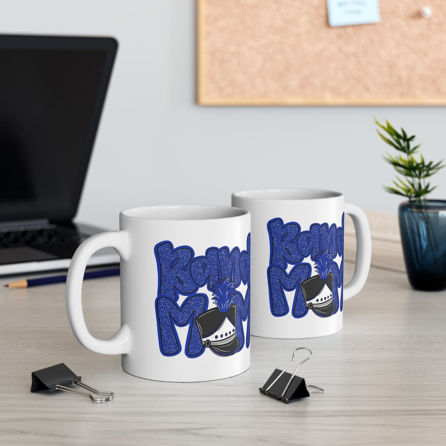 Band Mom Hat Ceramic Mug — 11oz & 15oz Coffee Cup