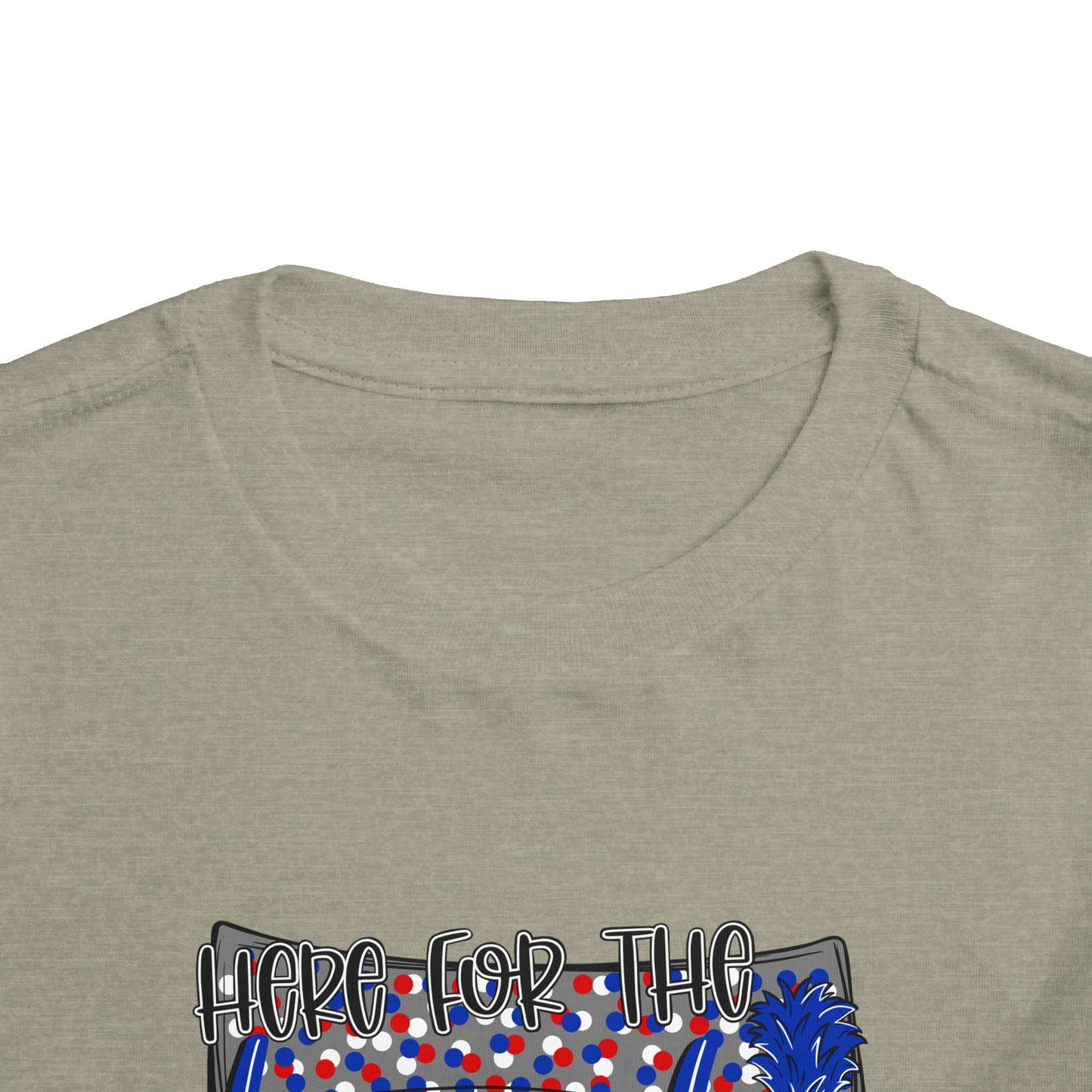 Here For The Band Toddler Short Sleeve Tee