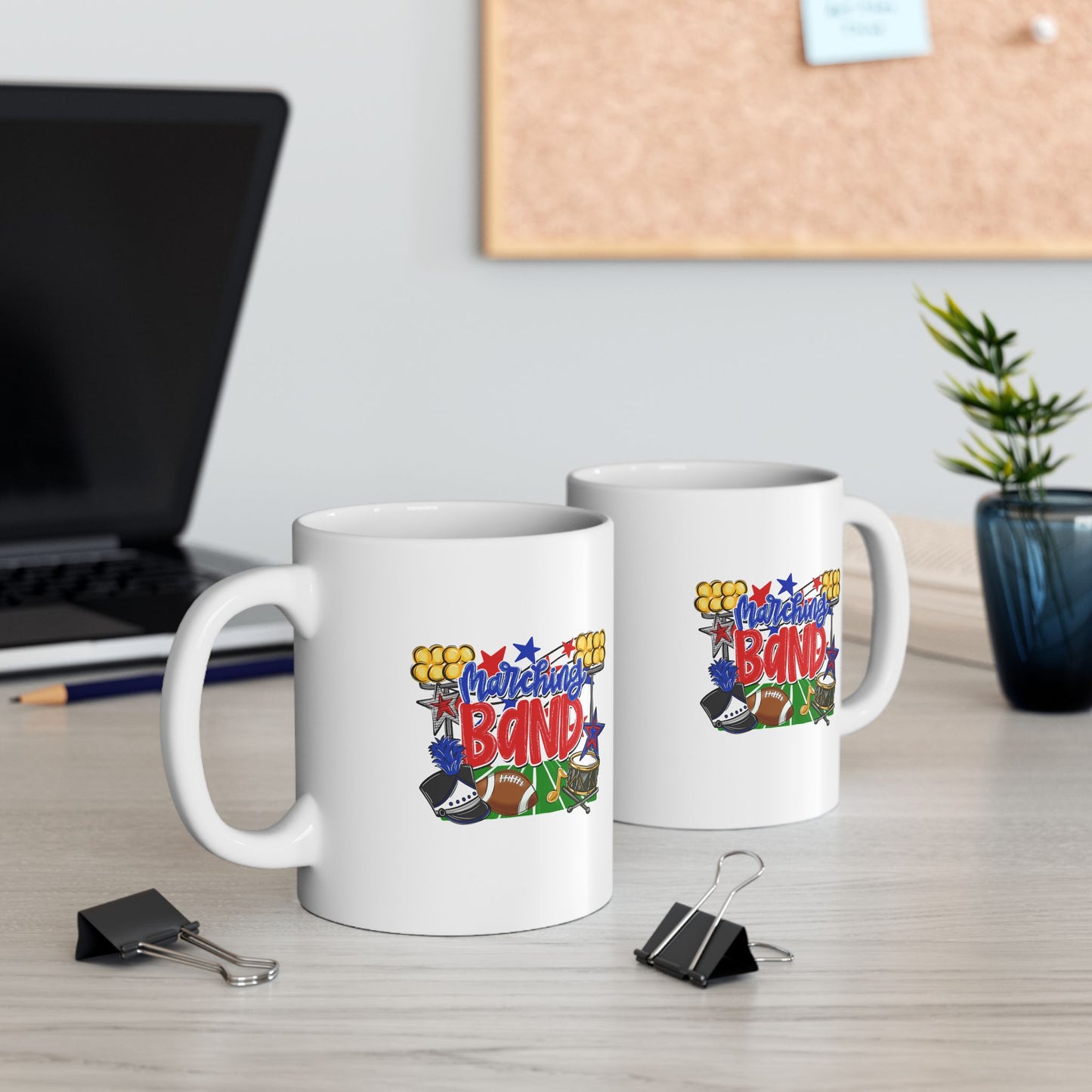 Marching Band Ceramic Mug — 11oz & 15oz Coffee Cup