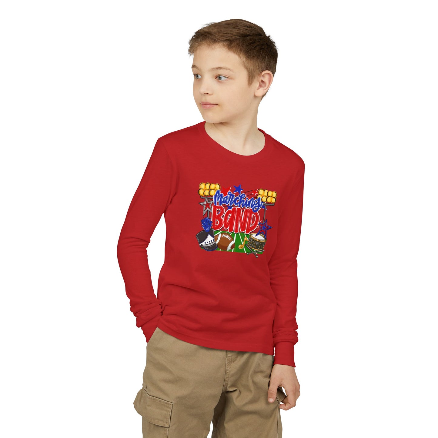 Marching Band Youth Long Sleeve Tee