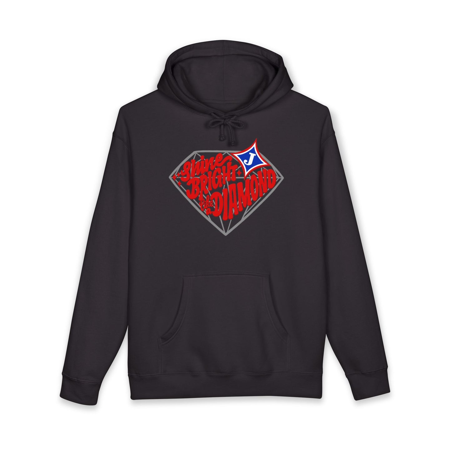 Shine Bright Like A Diamond Hoodie (Independent Trading Co)