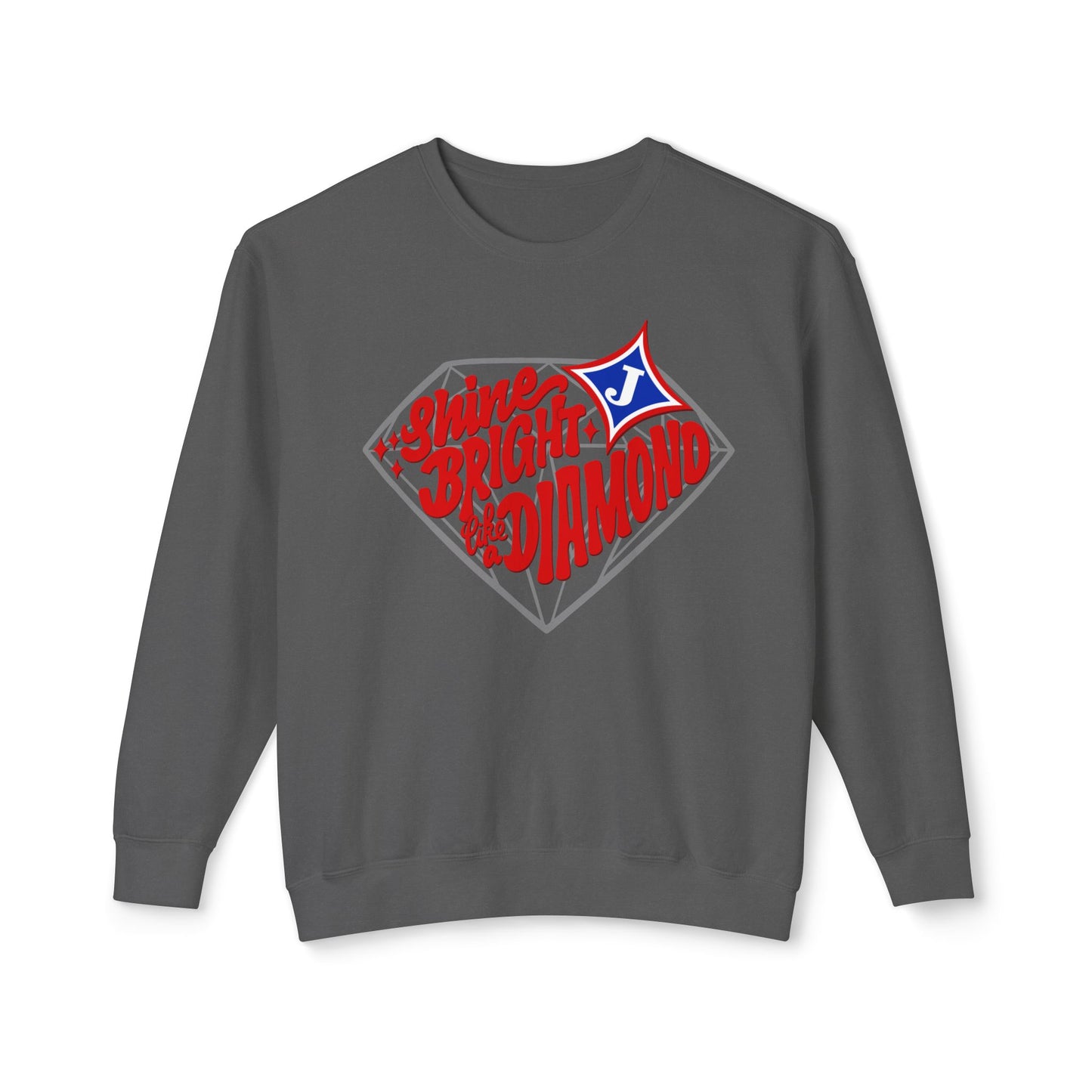 Shine Bright Like A Diamond Sweatshirt (Comfort Colors)