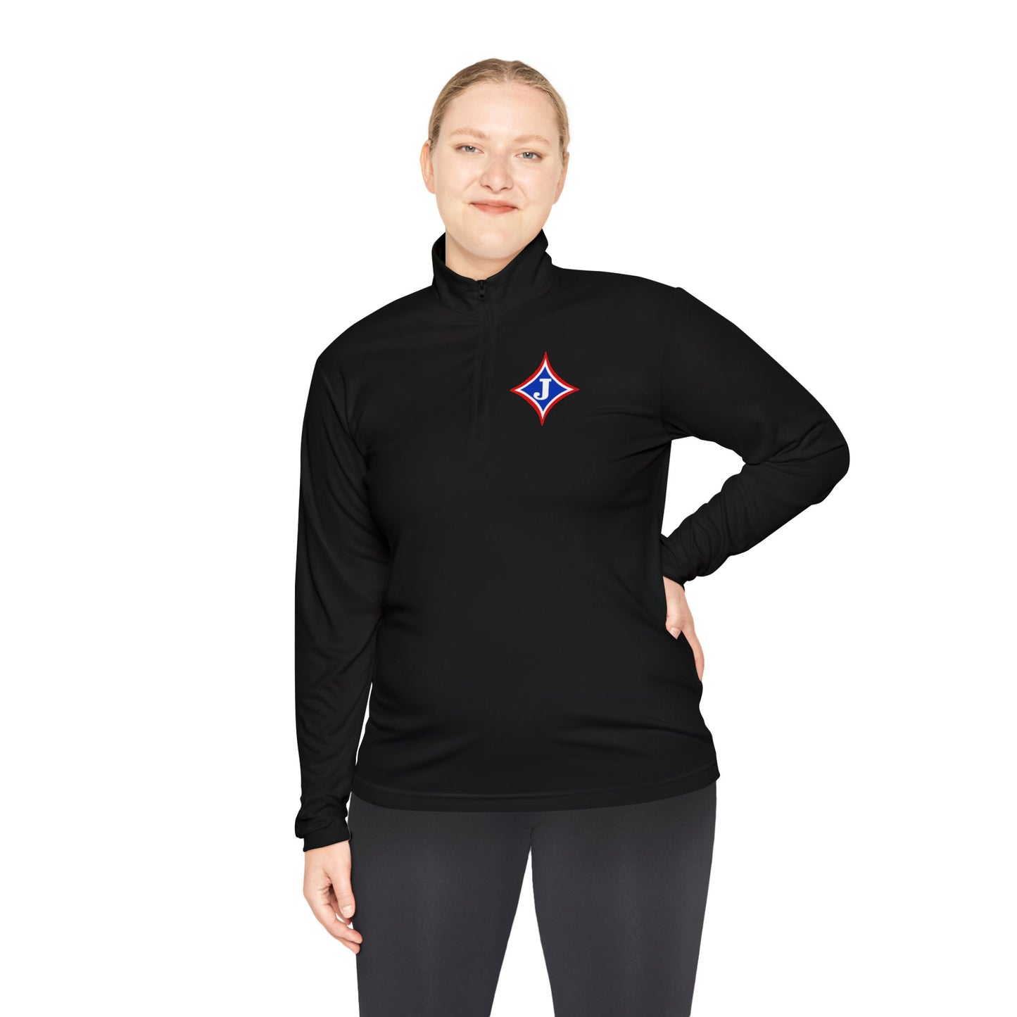 Jefferson J Diamond Quarter-Zip Pullover