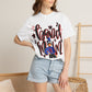 Band Mom Red Girl Short Sleeve Tee (Comfort Colors)