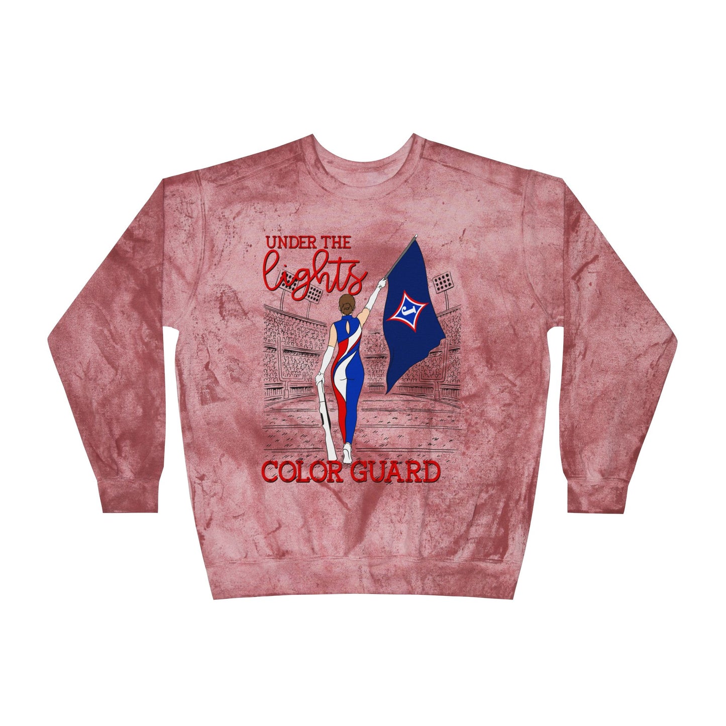 Under The Lights Color Guard Tie Dye Sweatshirt