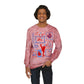 Cheer Icon Grid Tie Dye Sweatshirt