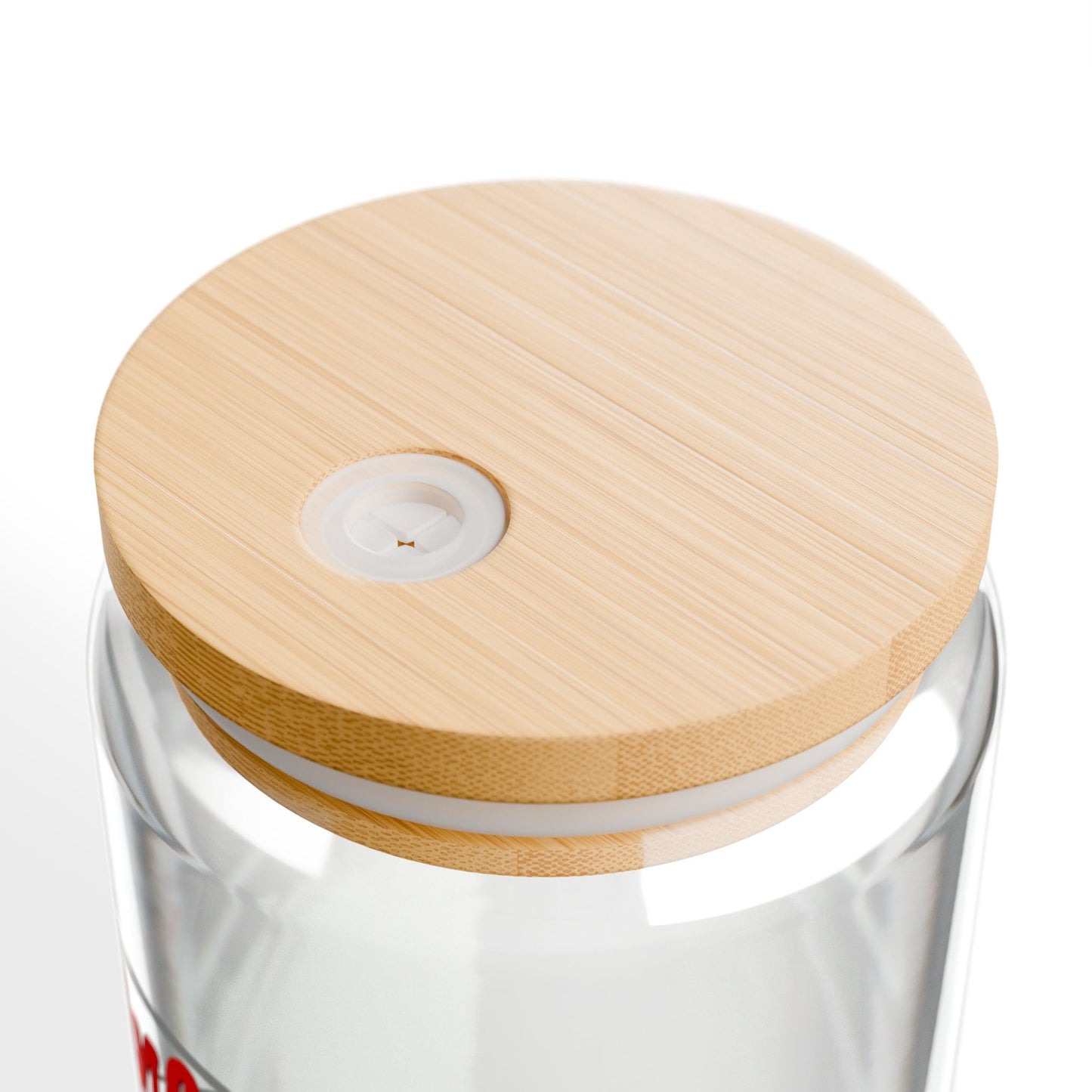 Shine Bright Like A Diamond Sipper Glass — 16oz Reusable Tumbler with Bamboo Lid