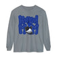 Band Mom Hat Long Sleeve Tee (Comfort Colors)