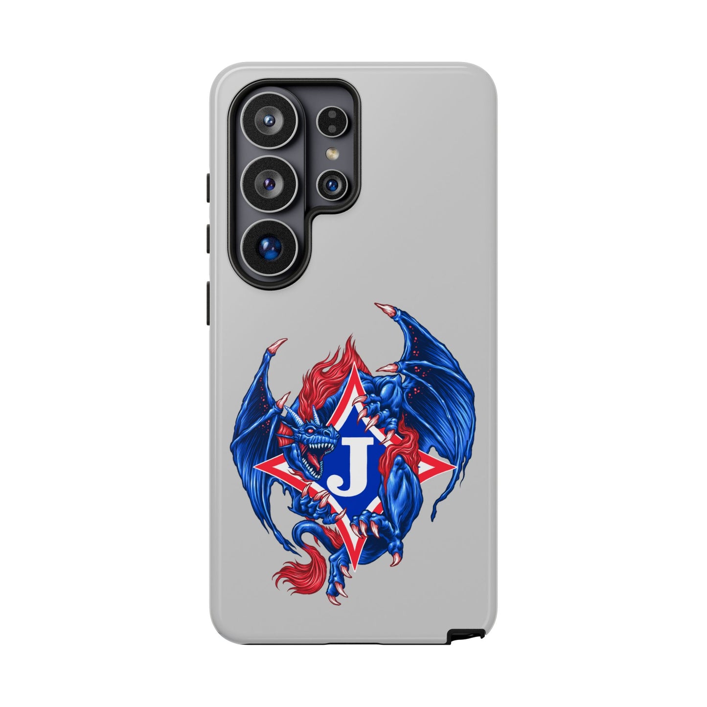 Exclusive Dragon J Personalized Tough Phone Case (Add Your Name)
