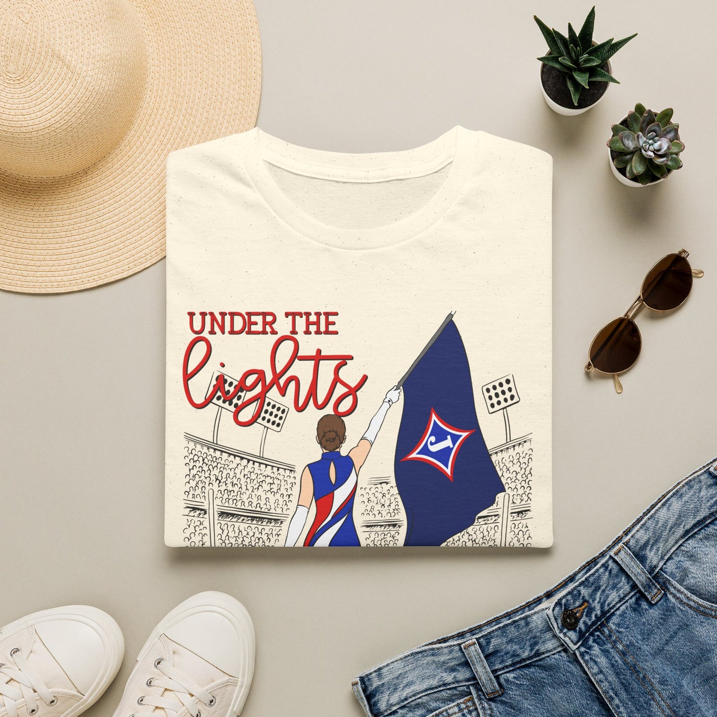 Under The Lights Color Guard Short Sleeve Tee (Gildan)