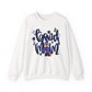 Band Mom Blue Girl Sweatshirt (Gildan)