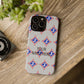 Jefferson J Diamond Personalized Tough Phone Case (Add Your Name)