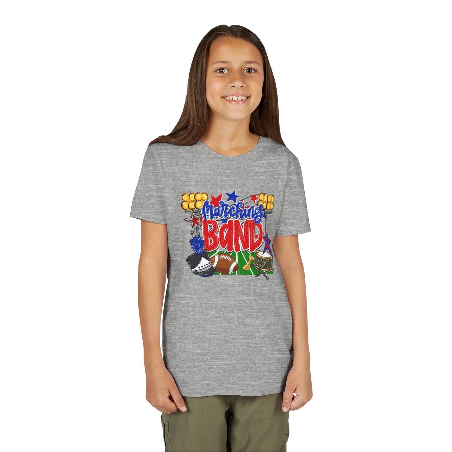 Marching Band Dragons Youth Short Sleeve Tee