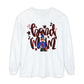 Band Mom Red Girl Long Sleeve Tee (Comfort Colors)