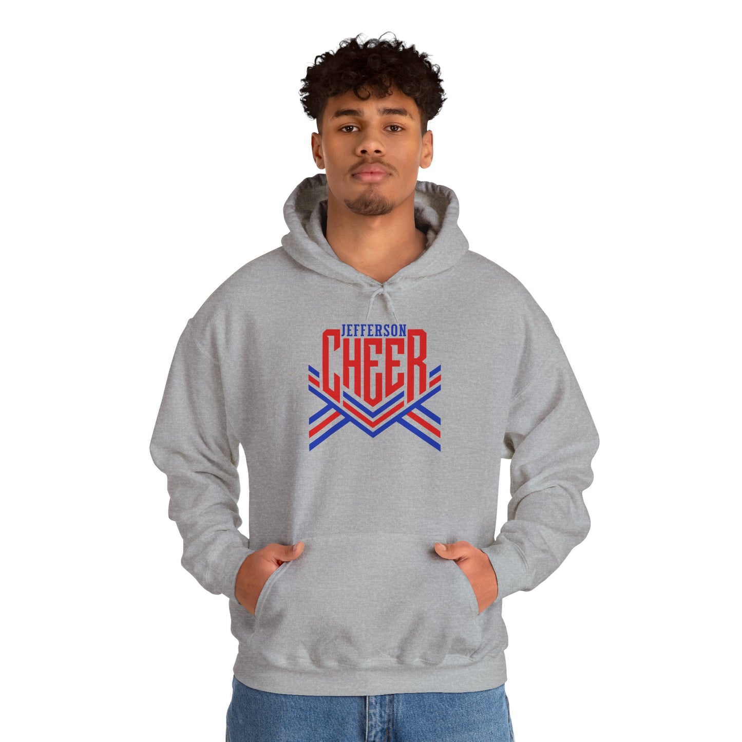 Jefferson Cheer Unisex Hoodie (Gildan)