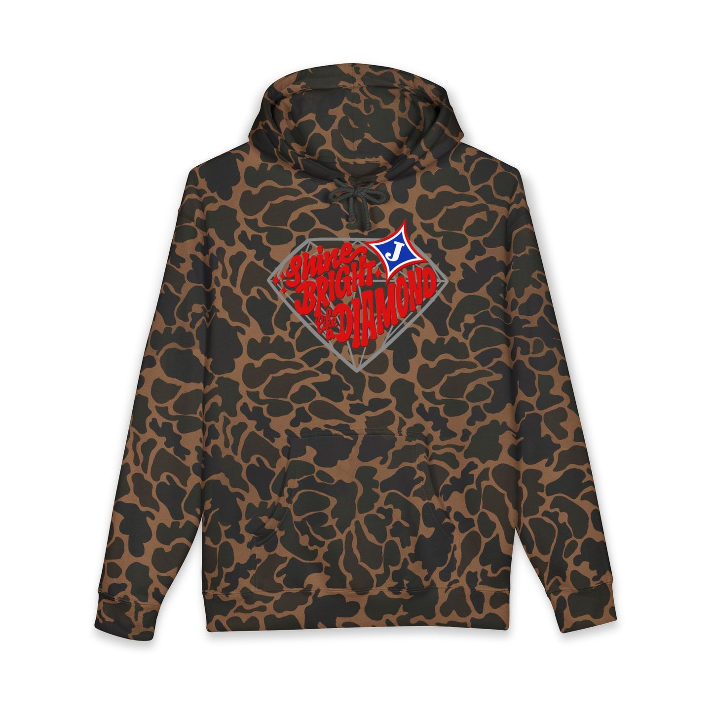 Shine Bright Like A Diamond Hoodie (Independent Trading Co)
