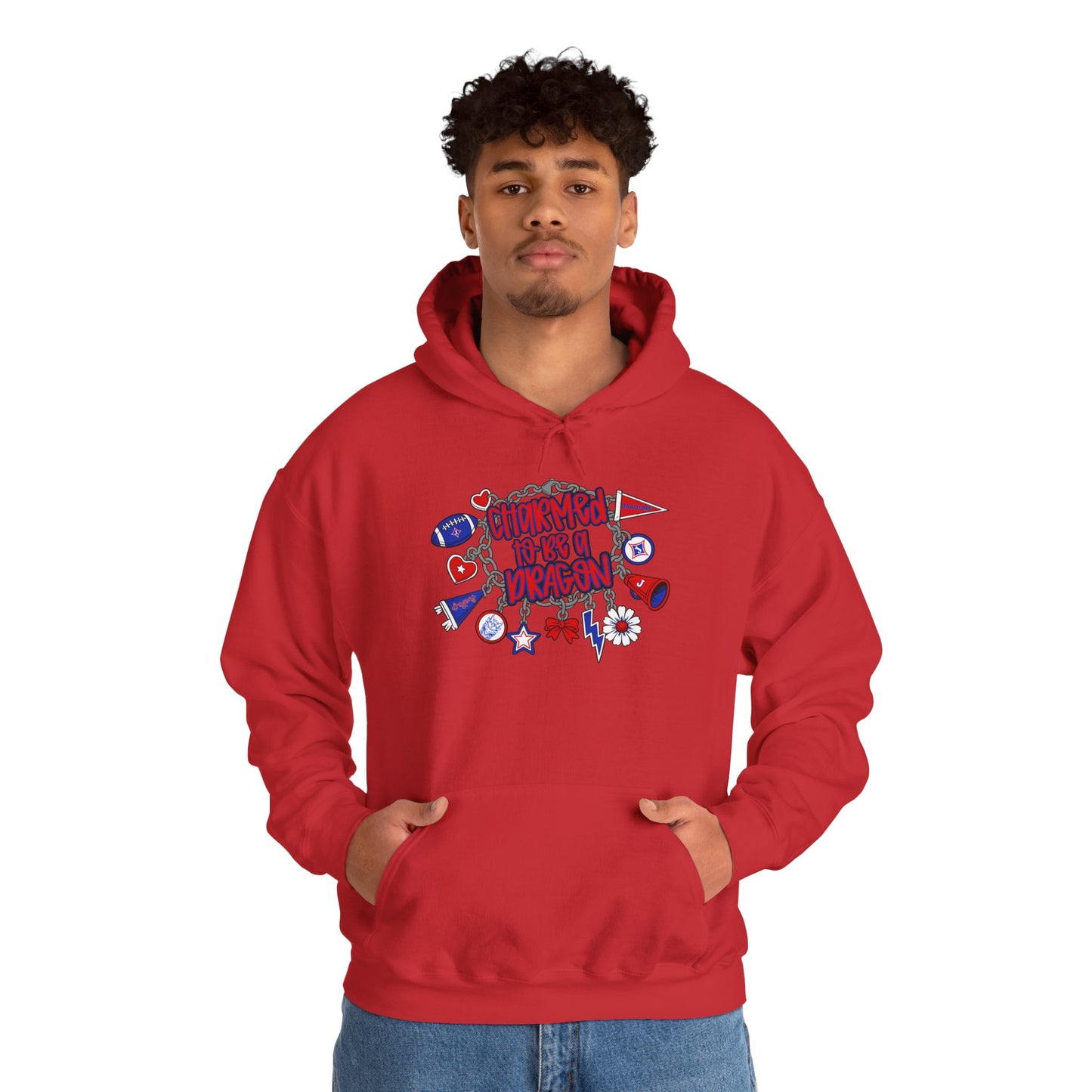 Charmed To Be A Dragon Unisex Hoodie (Gildan)