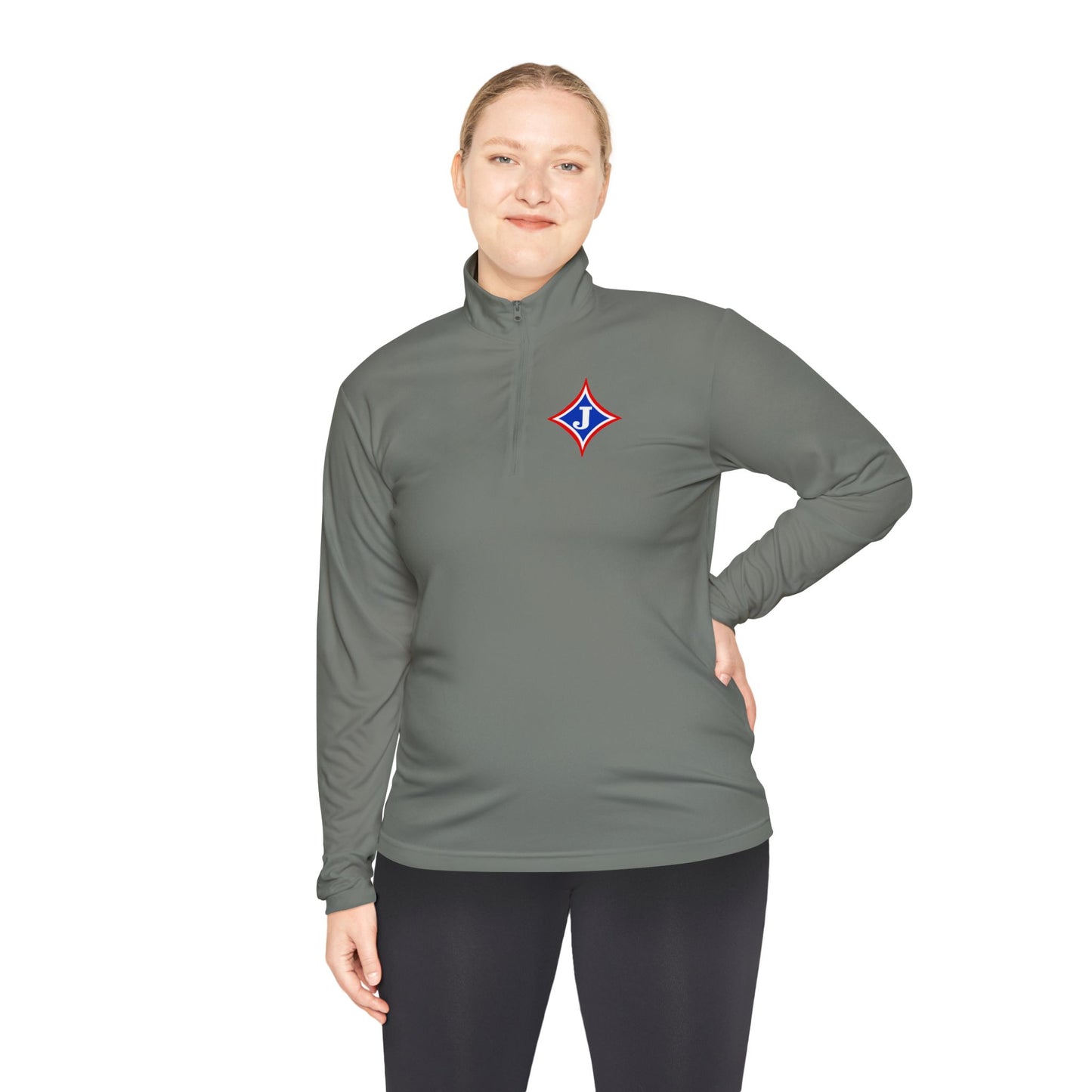 Jefferson J Diamond Quarter-Zip Pullover