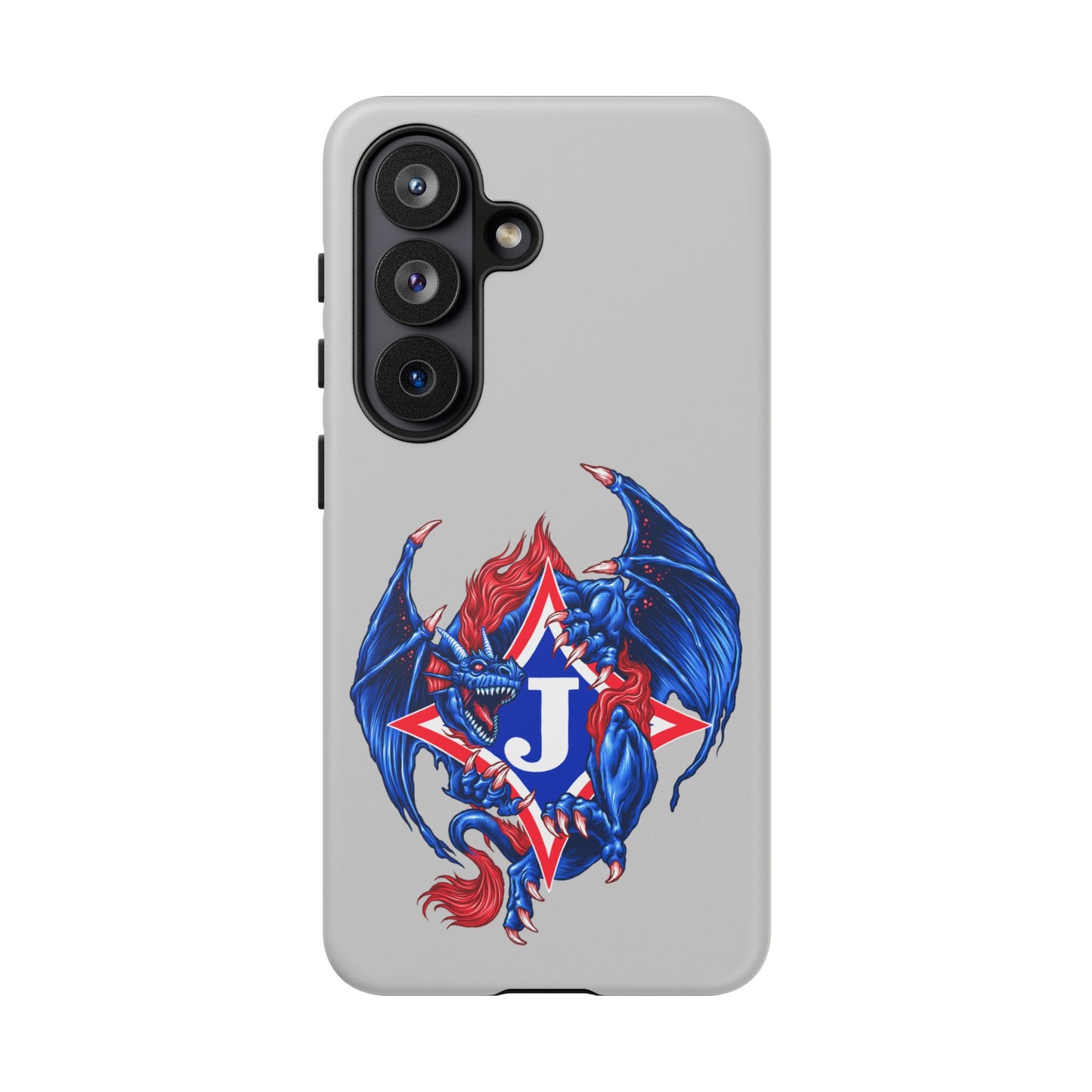 Exclusive Dragon J Personalized Tough Phone Case (Add Your Name)