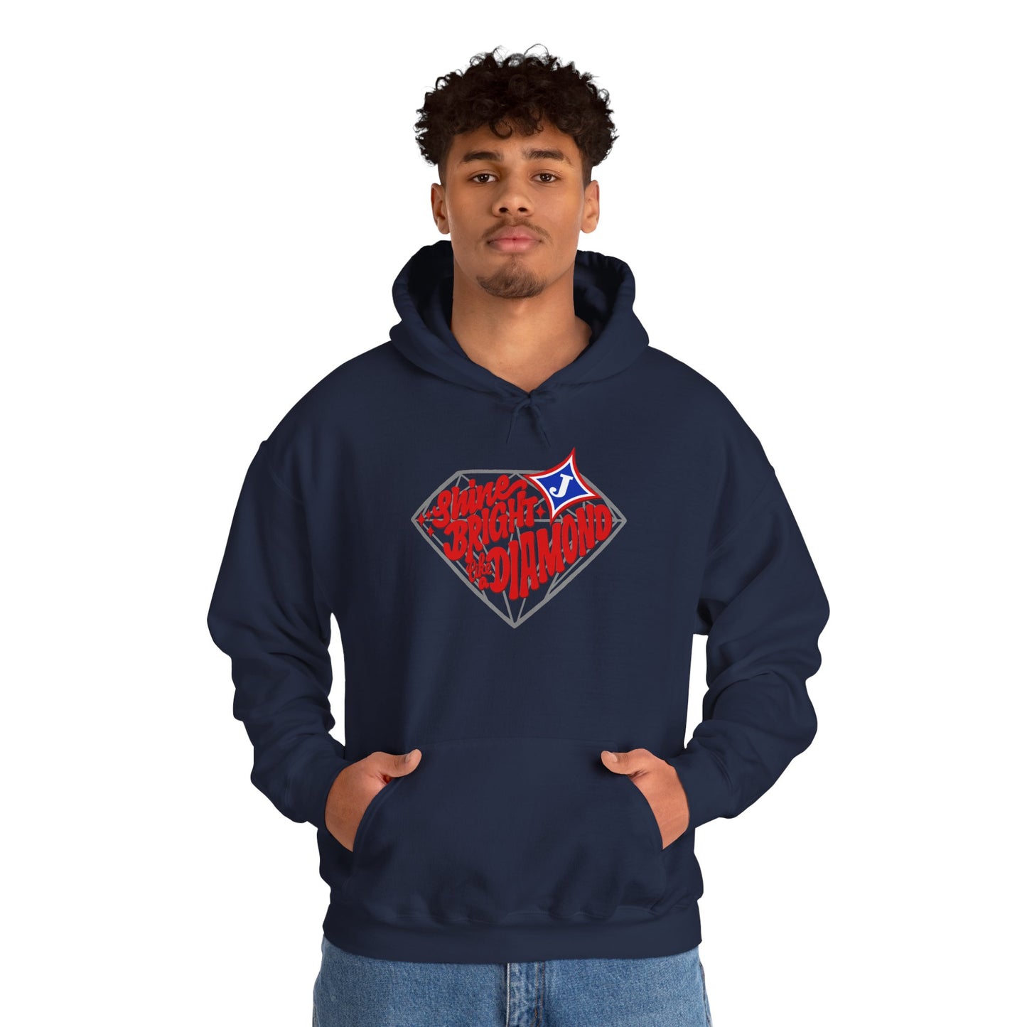 Shine Bright Like A Diamond Unisex Hoodie (Gildan)