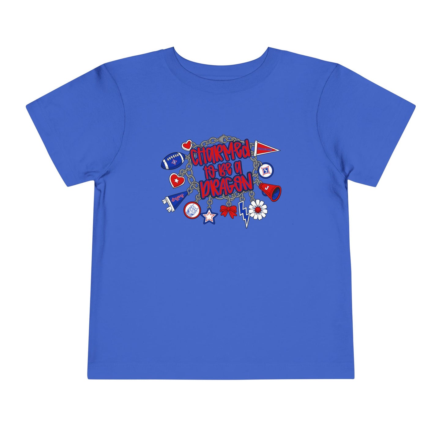 Charmed To Be A Dragon Toddler Short Sleeve Tee