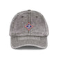 Jefferson J Diamond Vintage Embroidered Baseball Cap