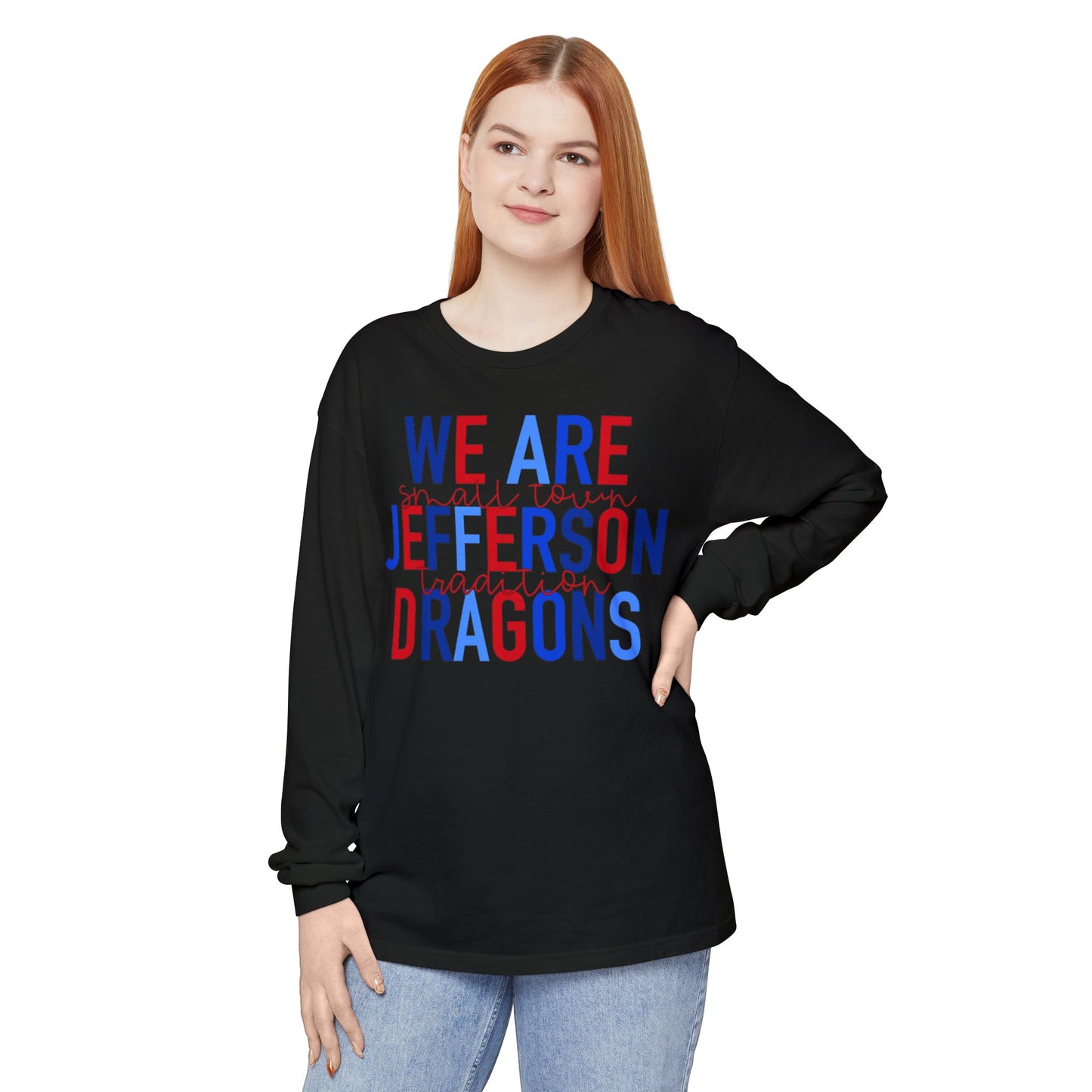 We Are Jefferson Long Sleeve Tee (Comfort Colors)