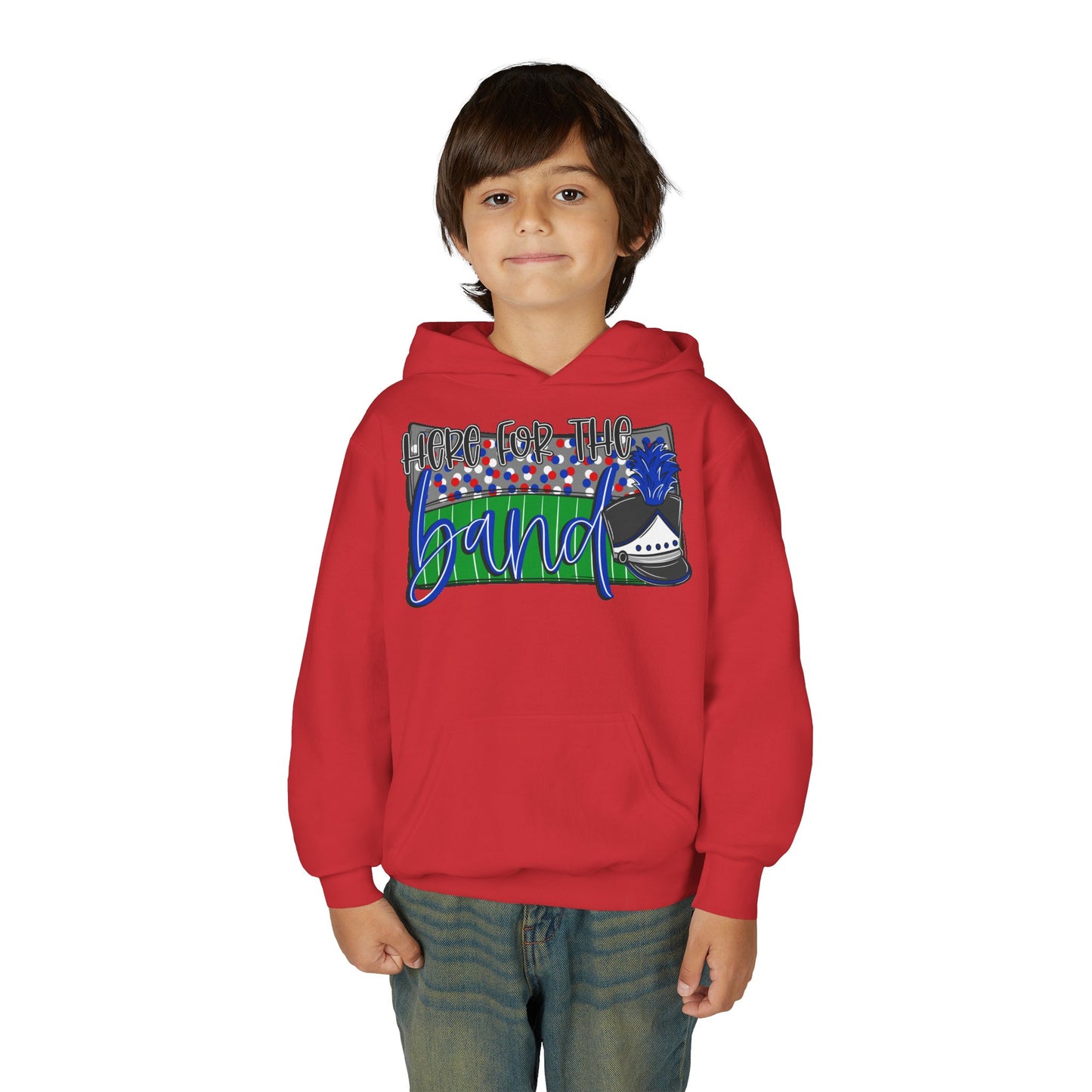 Here For The Band Youth Hoodie