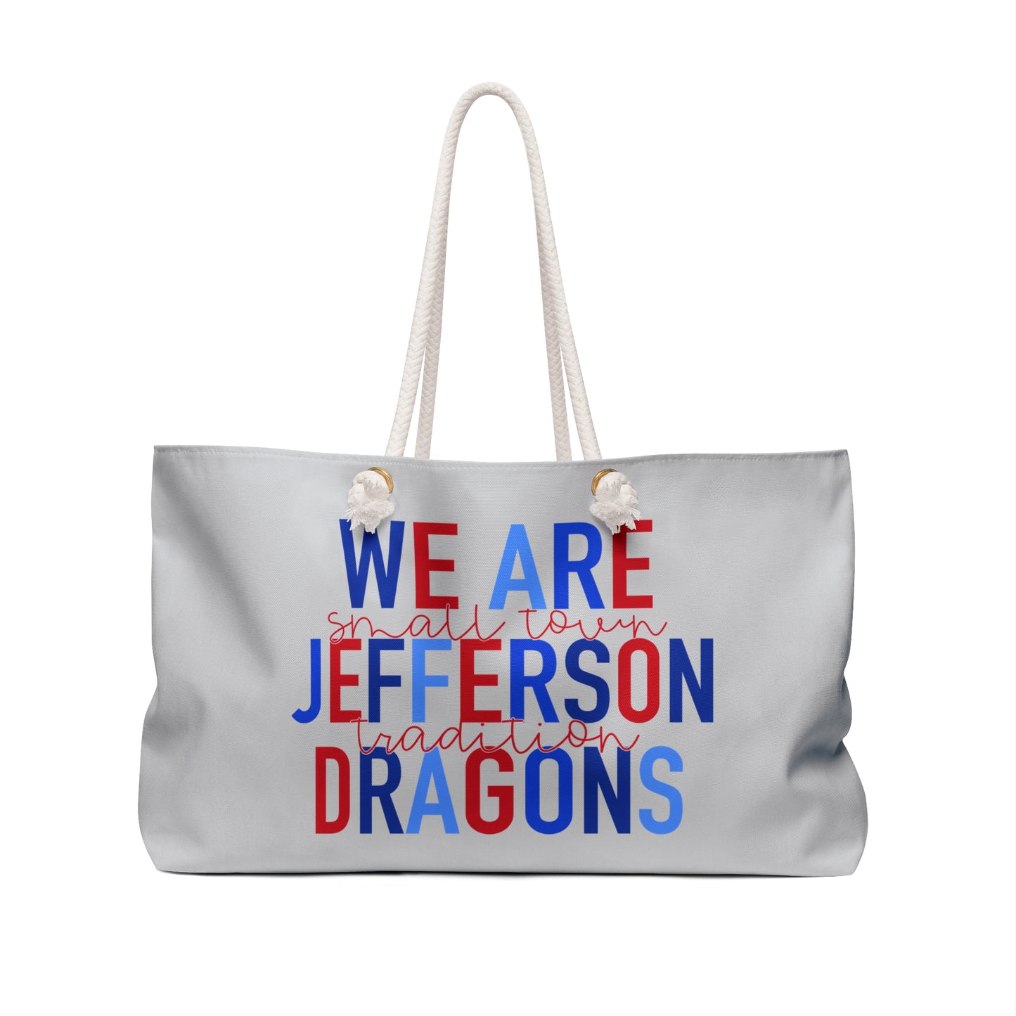 We Are Jefferson Weekender Bag