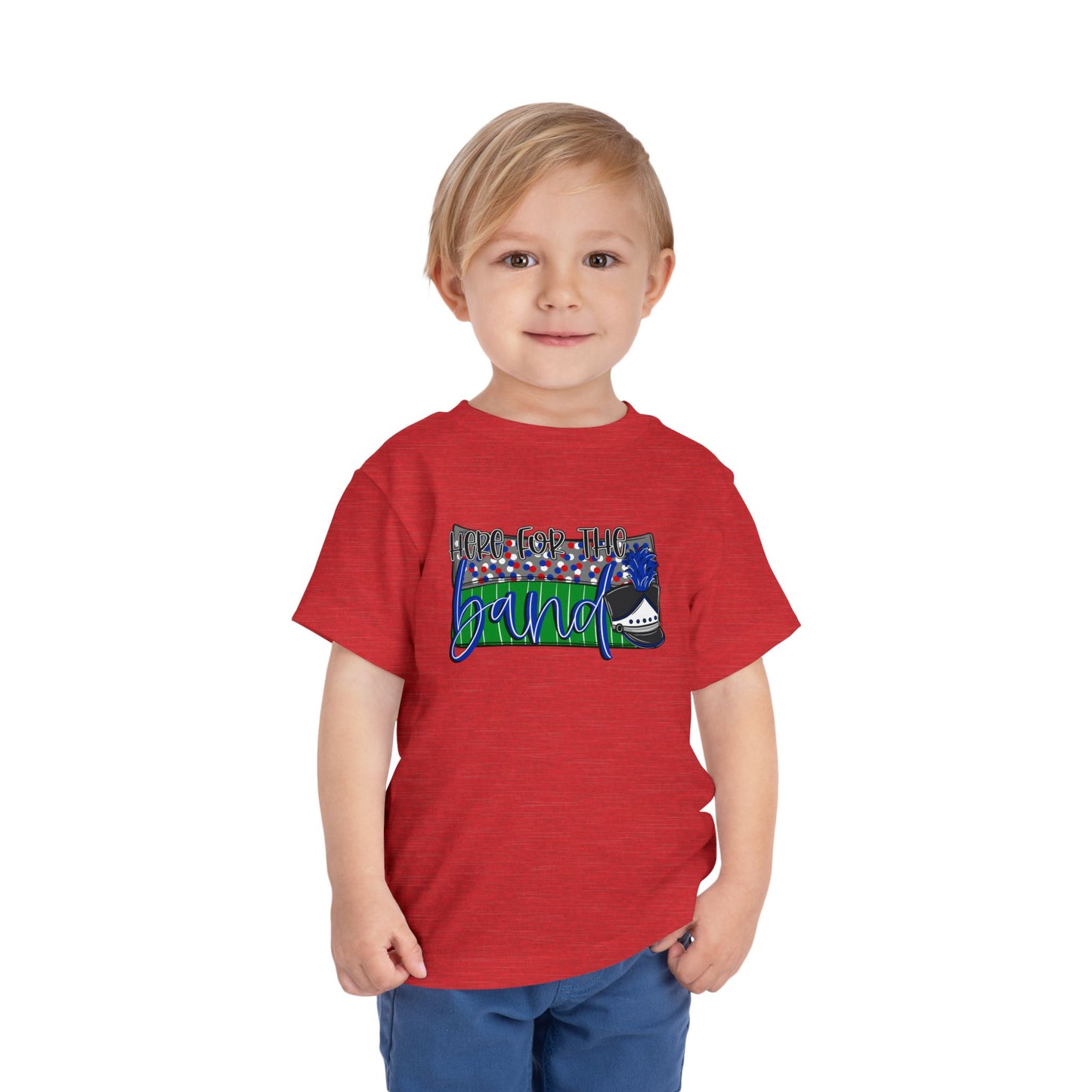 Here For The Band Toddler Short Sleeve Tee