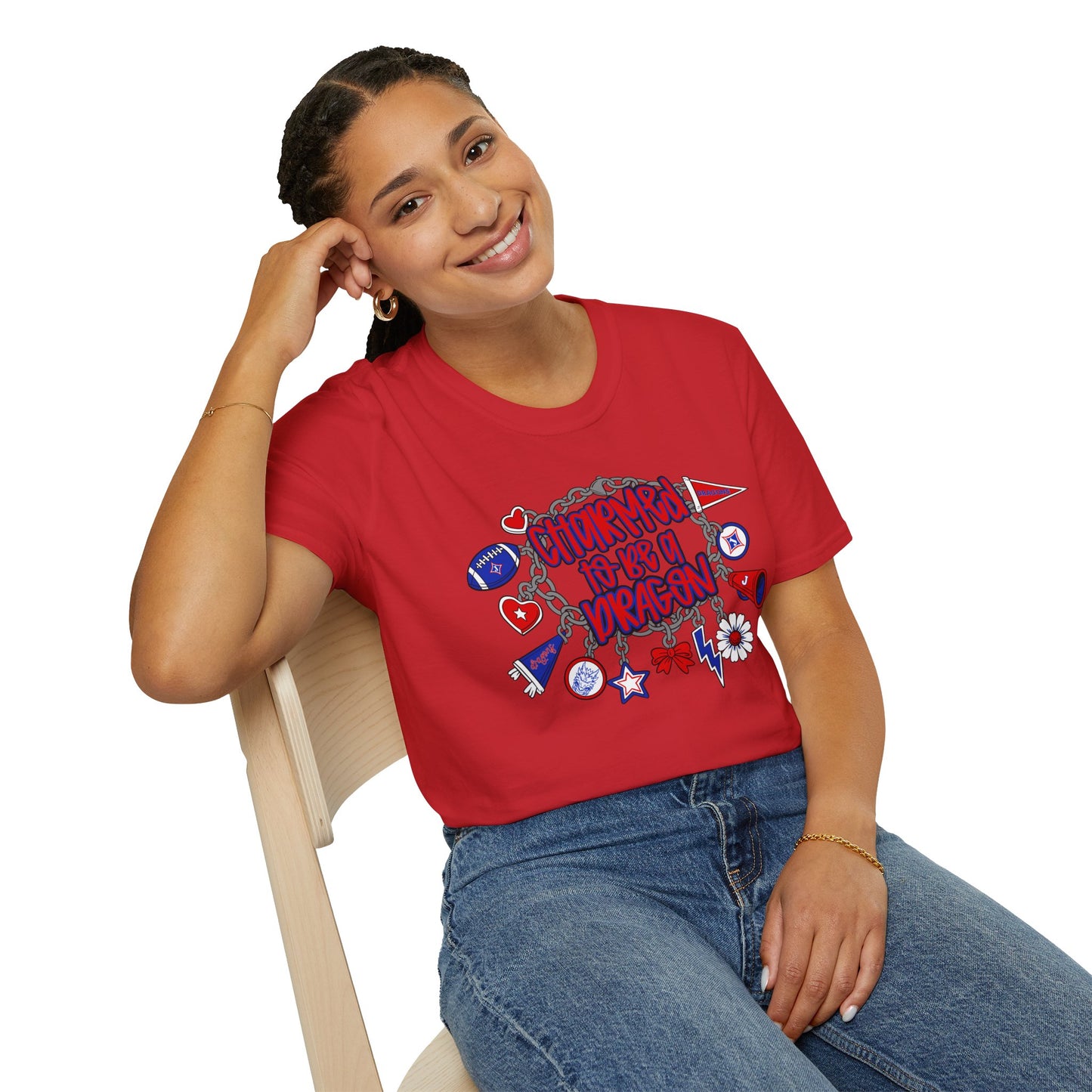 Charmed To Be A Dragon Short Sleeve Tee (Gildan)