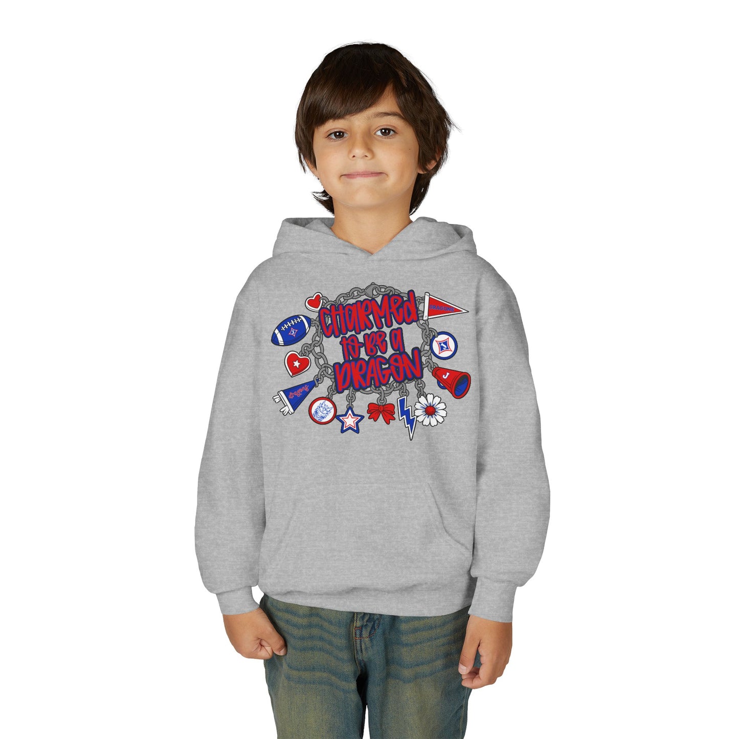Charmed To Be A Dragon Youth Hoodie
