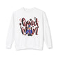 Band Mom Red Girl Sweatshirt (Comfort Colors)