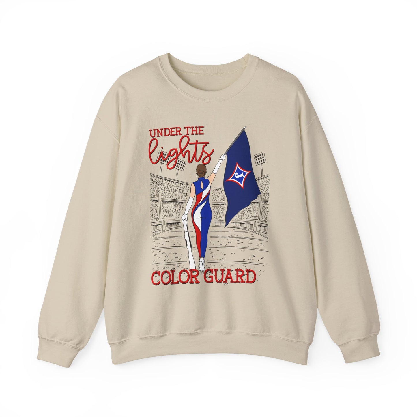 Under The Lights Color Guard Sweatshirt (Gildan)