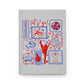 Cheer Icon Grid Hardcover Journal
