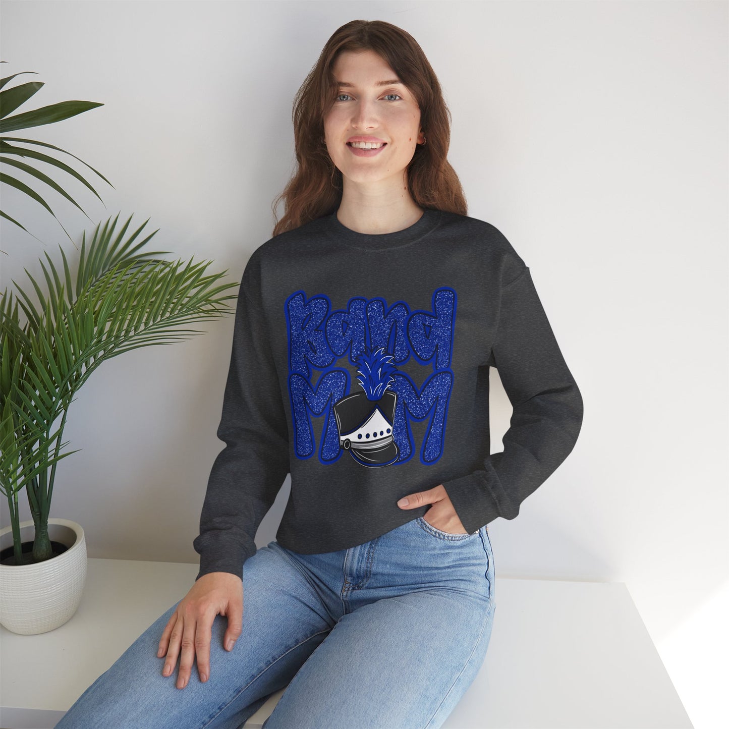 Band Mom Hat Sweatshirt (Gildan)