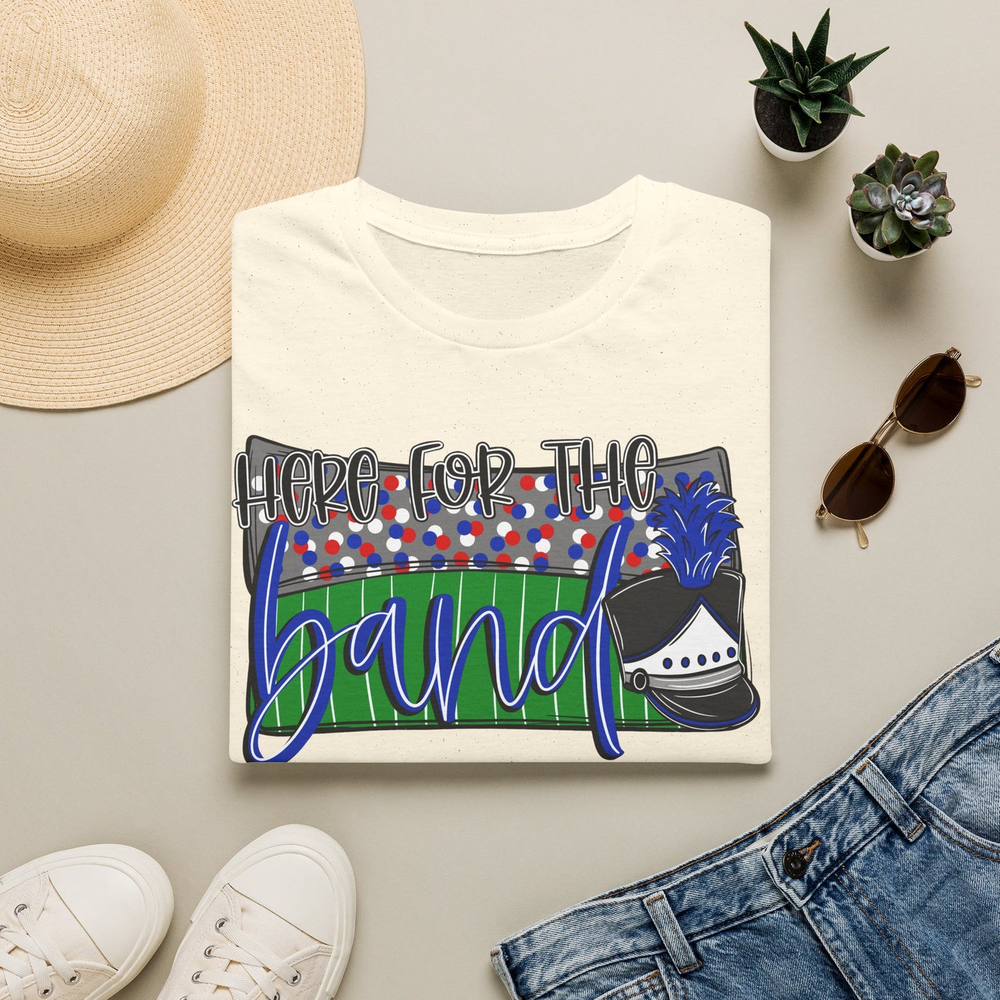 Here For The Band Short Sleeve Tee (Gildan)