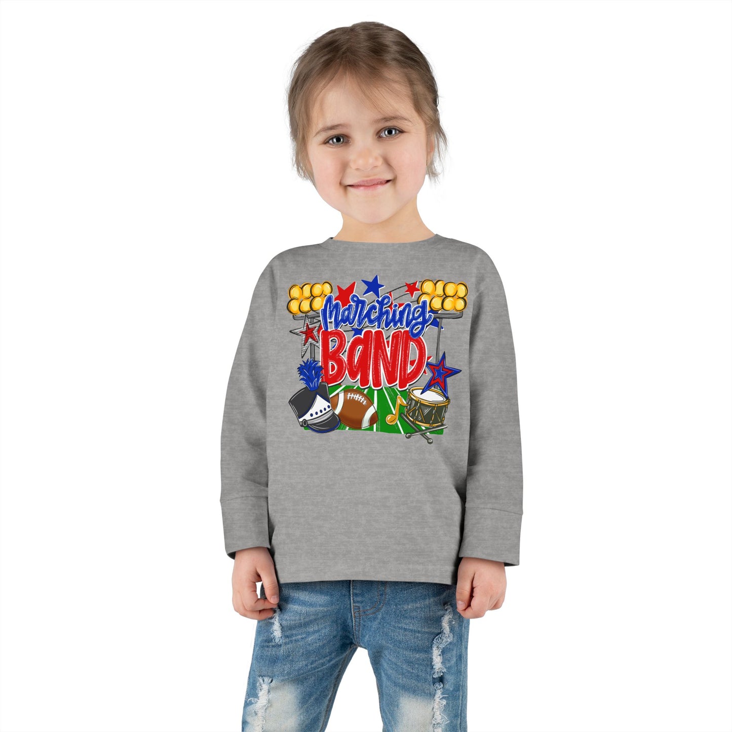 Marching Band Toddler Long Sleeve Tee
