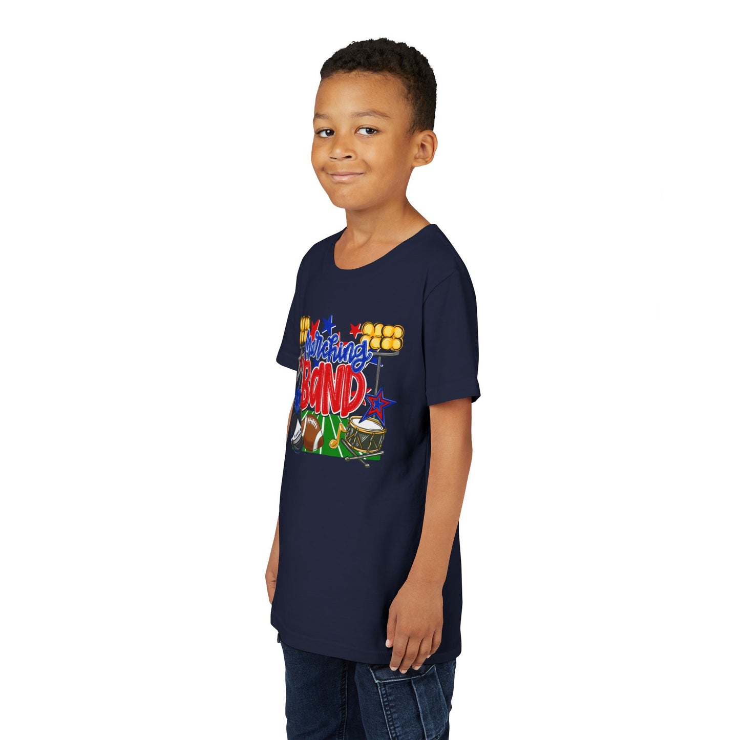 Marching Band Dragons Youth Short Sleeve Tee