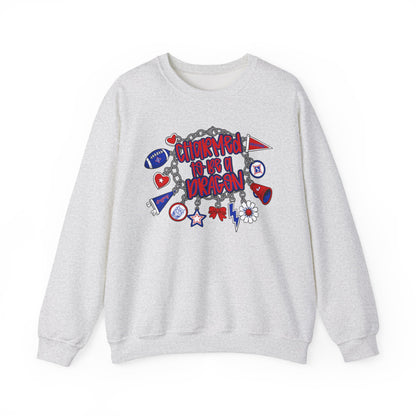 Charmed To Be A Dragon Sweatshirt (Gildan)