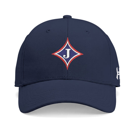 Jefferson J Diamond Under Armour Embroidered Performance Baseball Cap