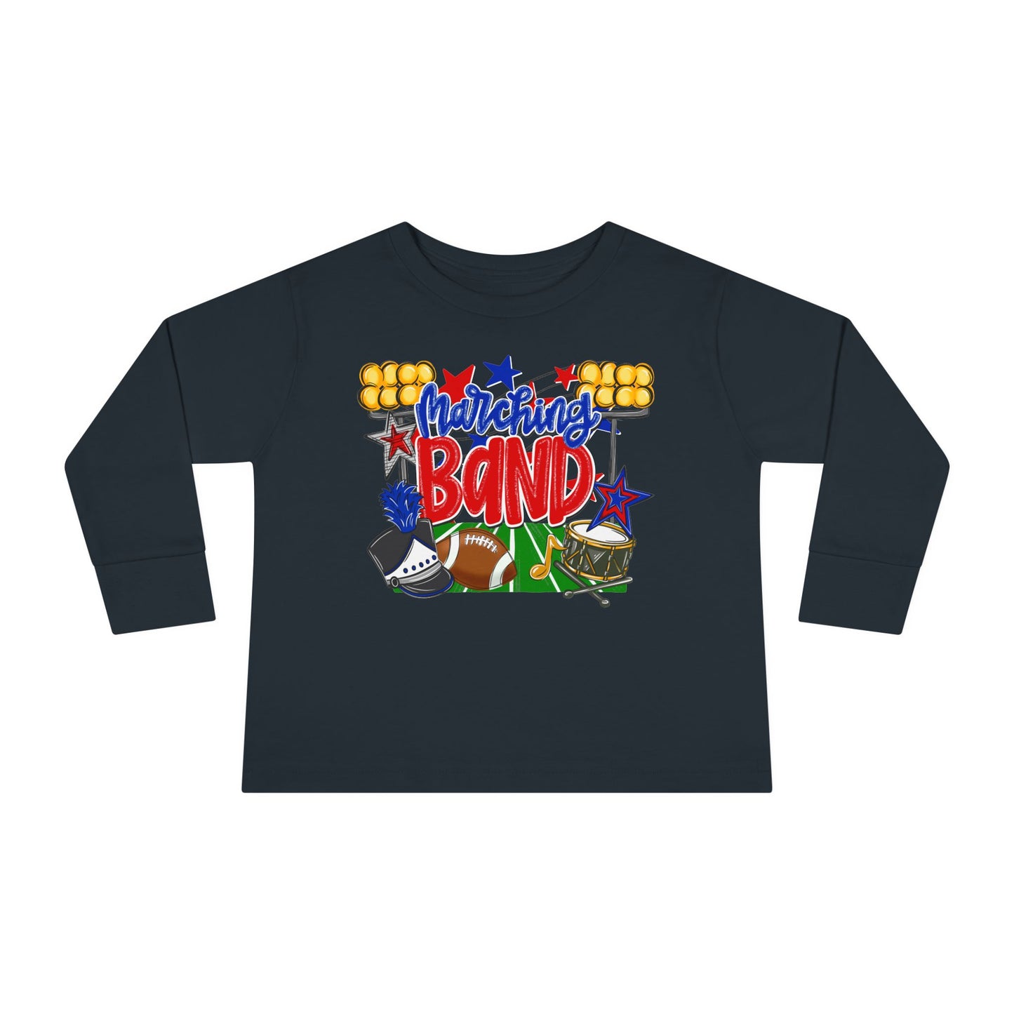 Marching Band Toddler Long Sleeve Tee