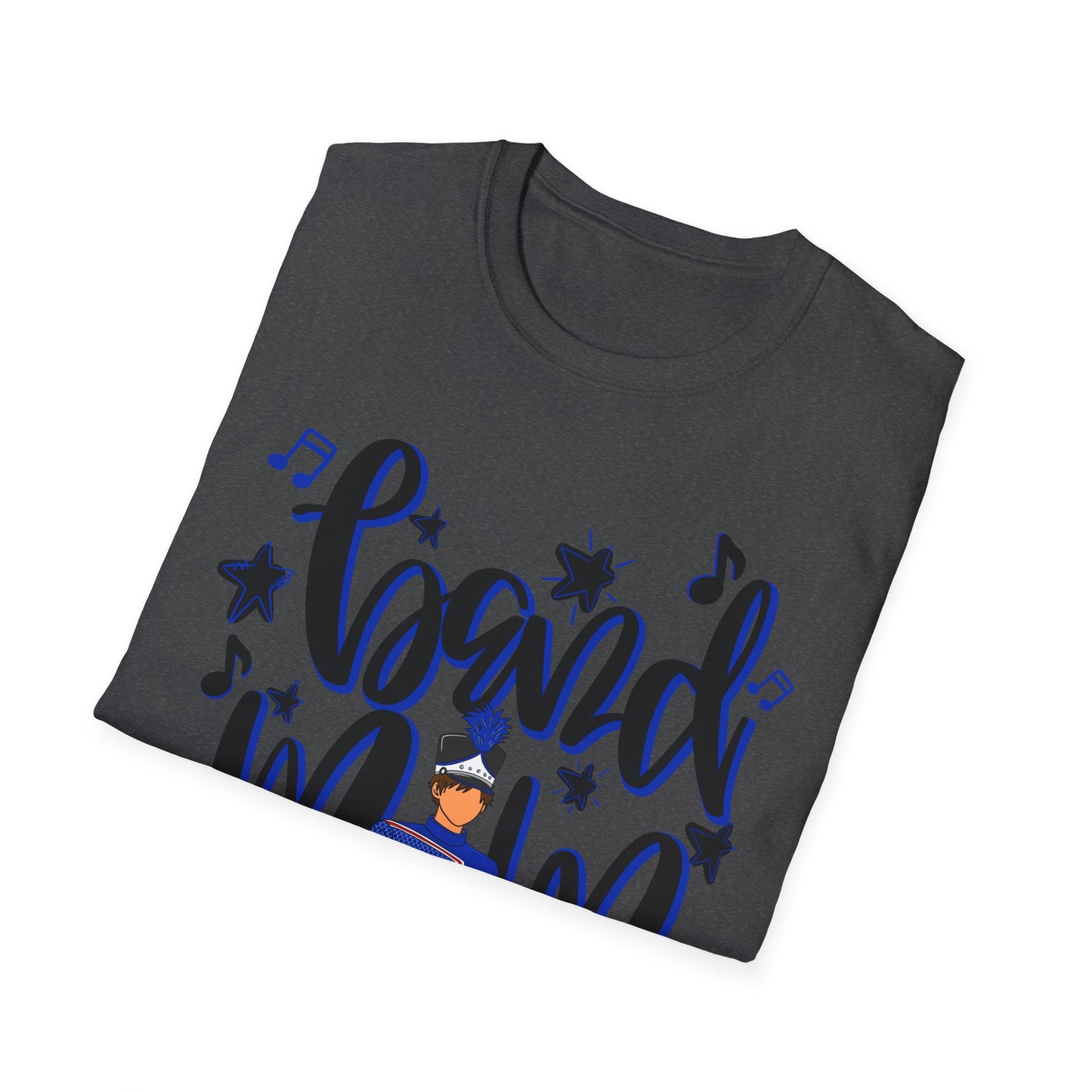 Band Mom Blue Boy Short Sleeve Tee (Gildan)