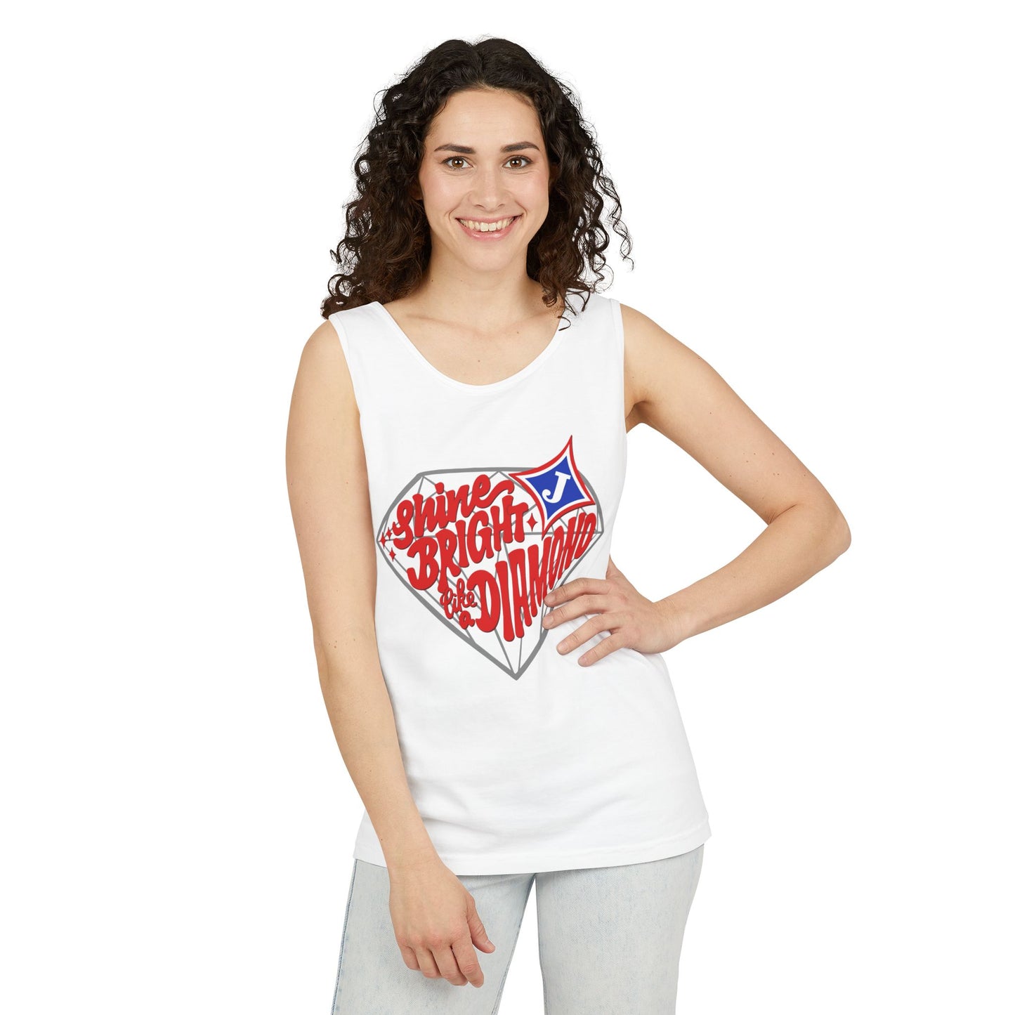 Shine Bright Like A Diamond UnisexTank Top (Comfort Colors)