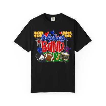 Marching Band Comfort Colors Short Sleeve Tee