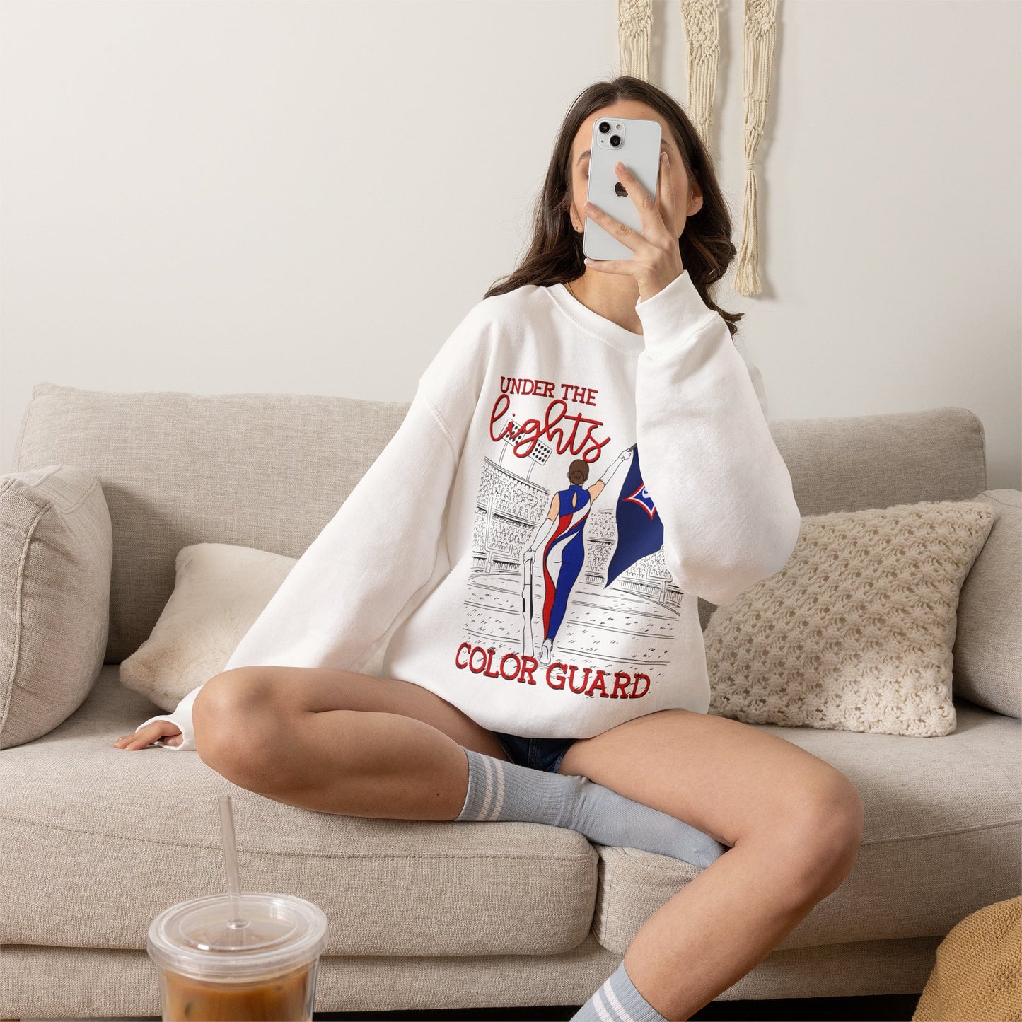 Under The Lights Color Guard Sweatshirt (Gildan)