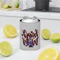 Band Mom Red Girl Can Cooler